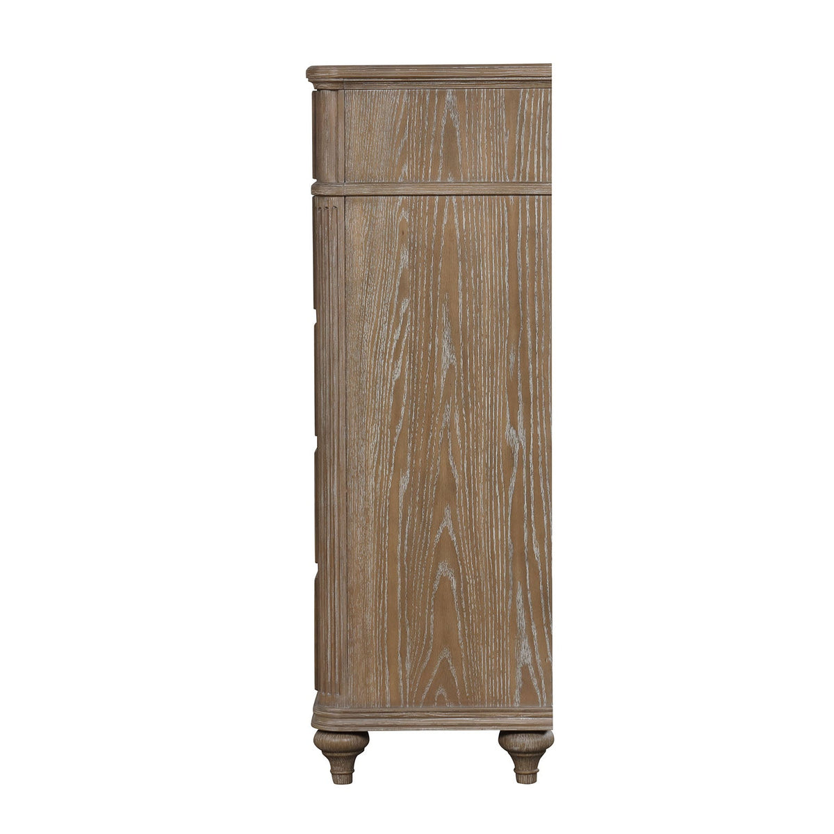 Lyris Rustic Oak Transitional Bedroom Set