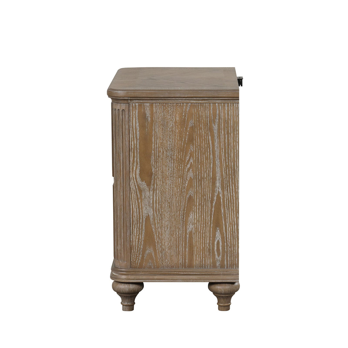 Lyris Rustic Oak Transitional Bedroom Set
