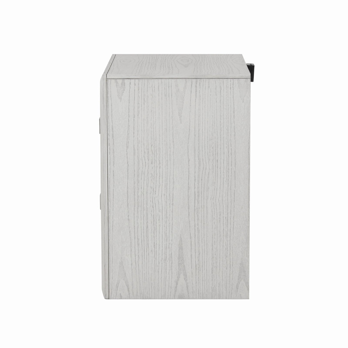Basilone Rustic White Transitional Bedroom Set