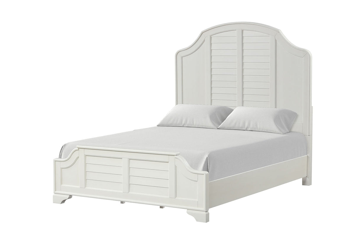 Whitehaven Antique White Queen Bed