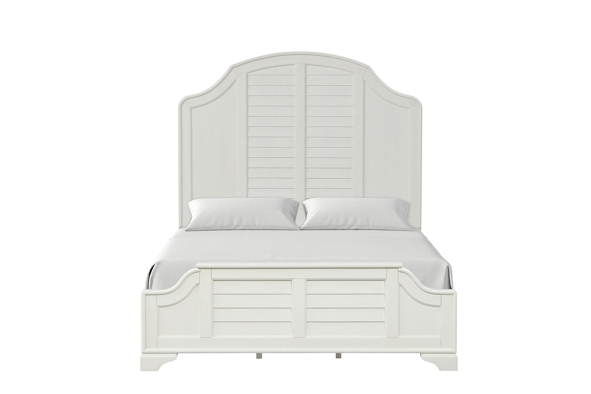 Whitehaven Antique White Queen Bed