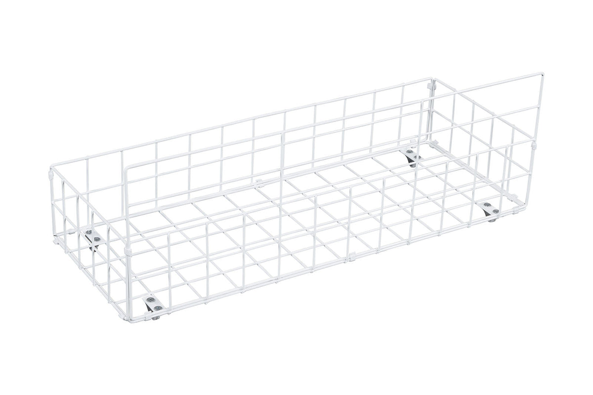 Nicoli White Queen Metal Bed With Underbed Storage