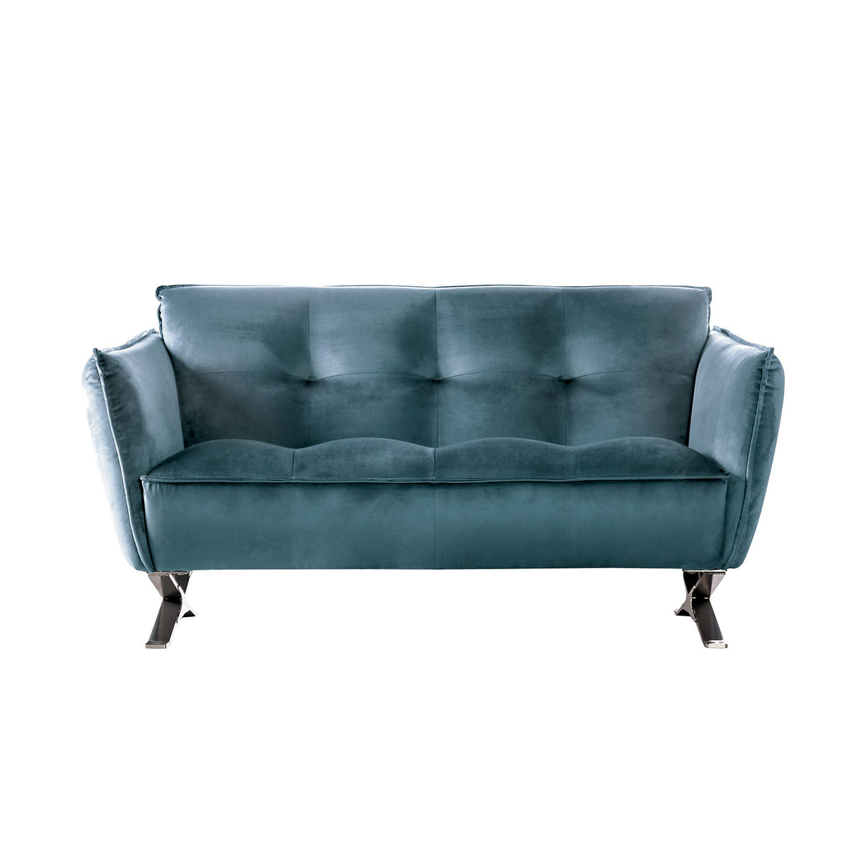 Civellutino Teal Loveseat