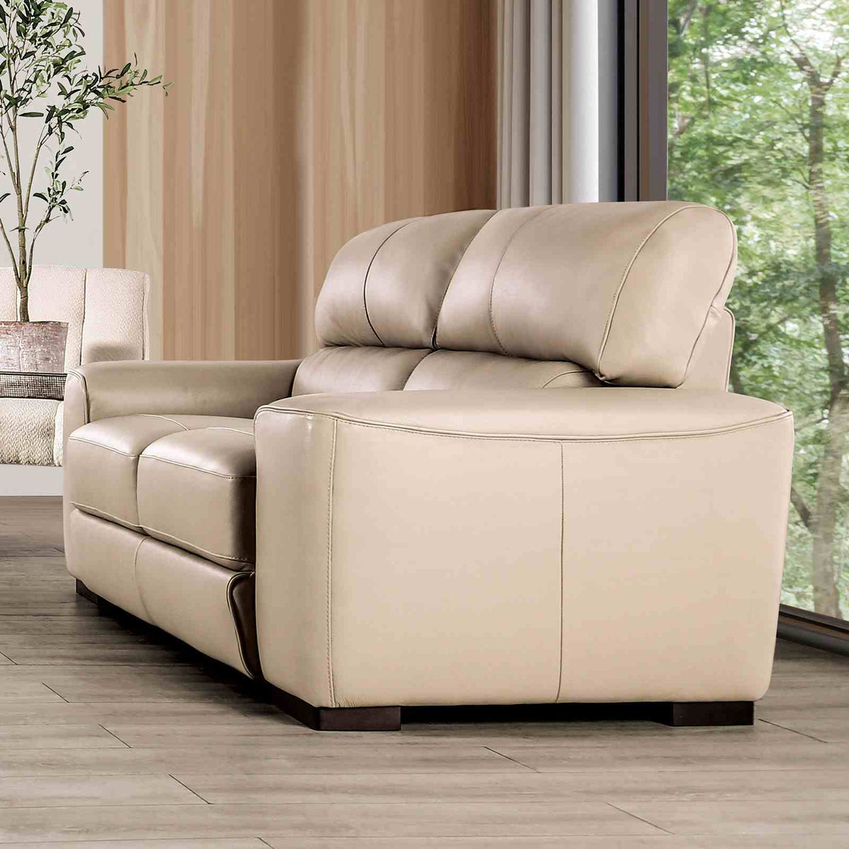 Marsicano Taupe Transitional Living Room Set