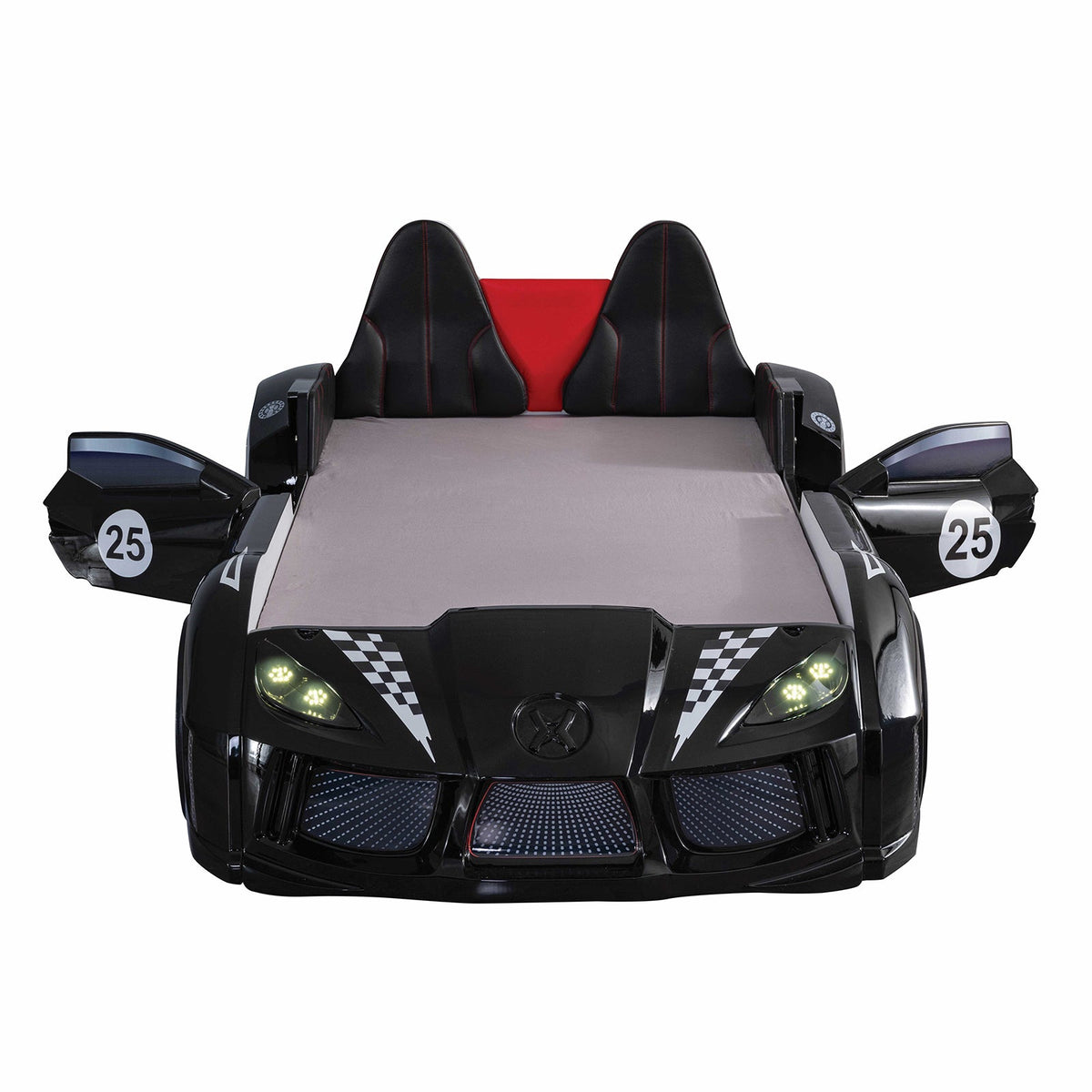 Trackster Black Bed