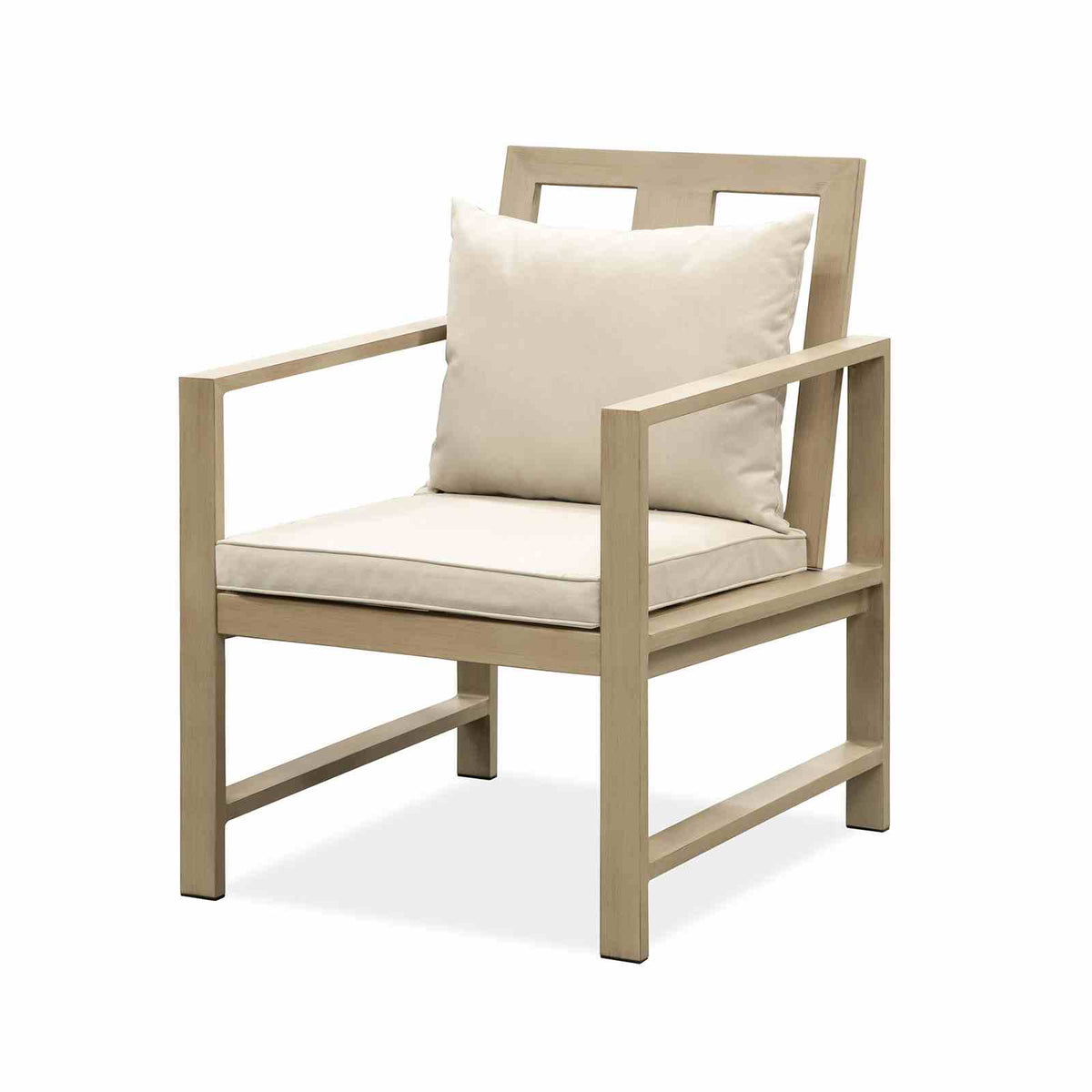 Bordeaux Natural/Beige Arm Chair