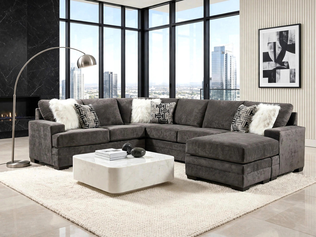 Harbor Mist Reversible Sectional - original manufacturer photo 1