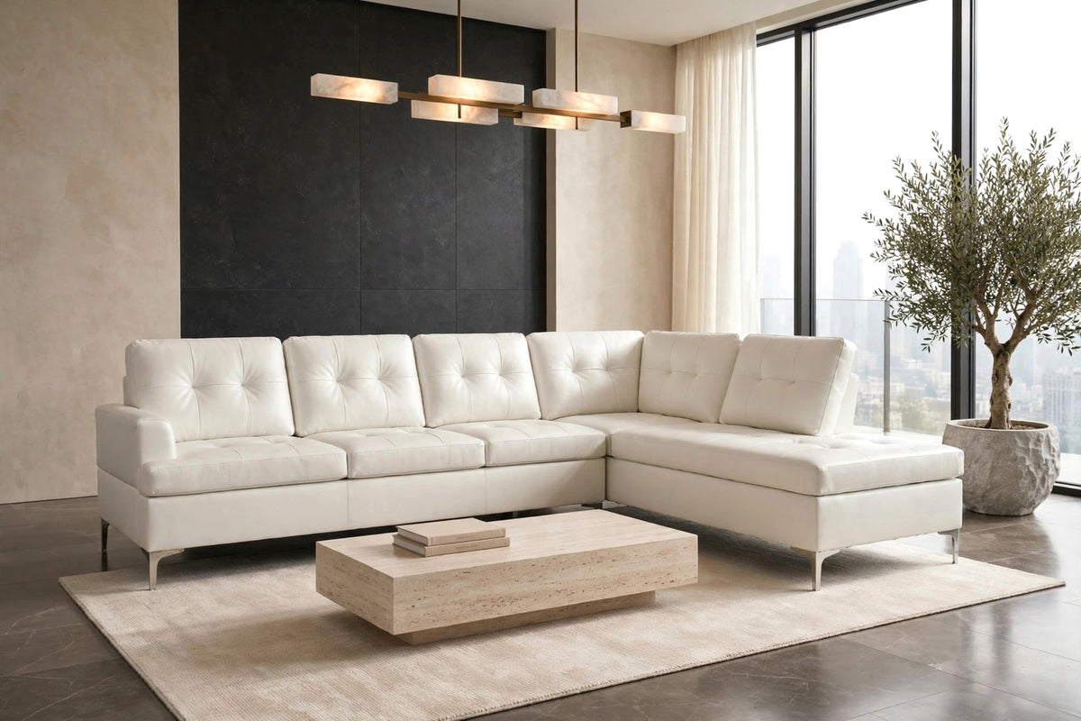 Ivory Classic Sectional - original manufacturer photo 1