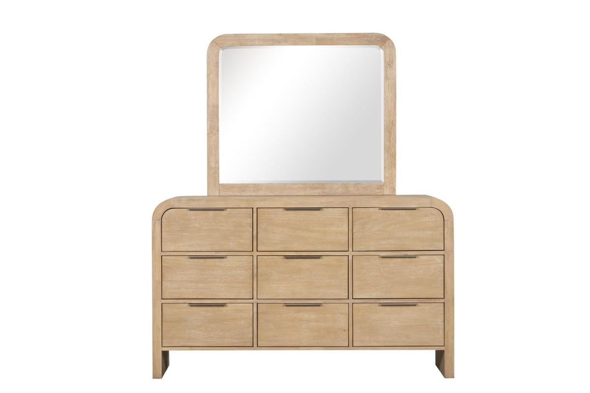 Handforth Natural Transitional Bedroom Set