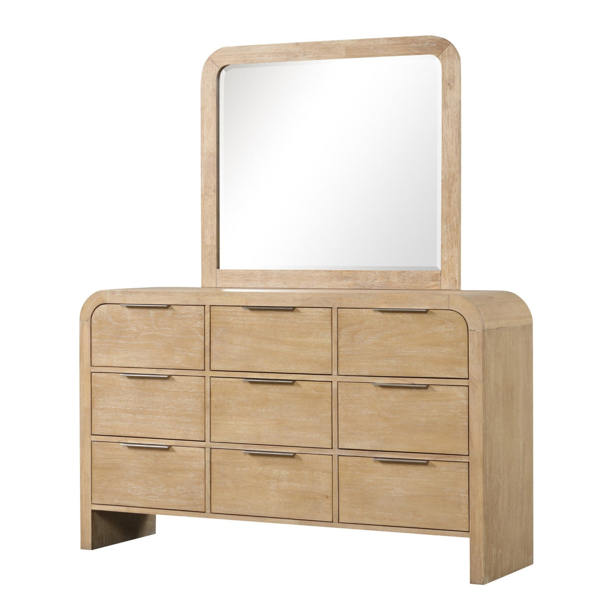 Handforth Natural Transitional Bedroom Set