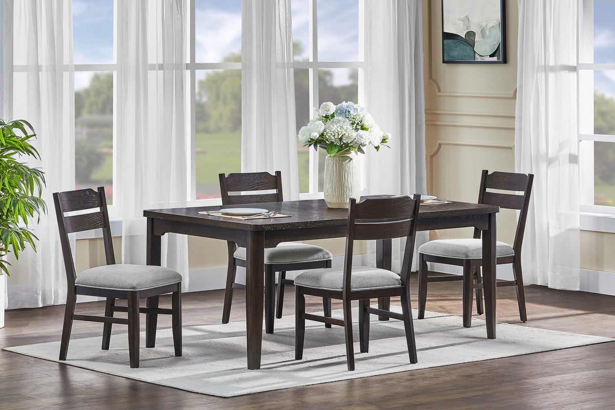 Higgins Dark Oak Dining Table