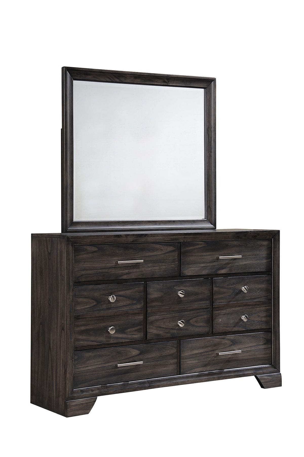 Jaymes Gray Sleigh Storage Platform Bedroom Set