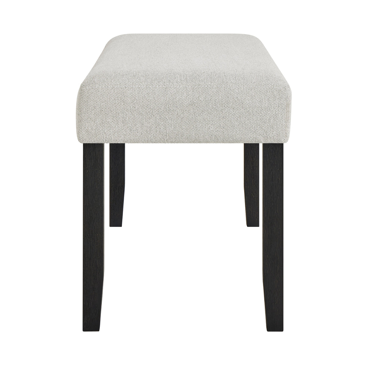 Jules Black/Light Gray Bench