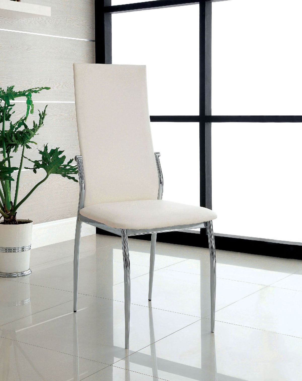 Kalawao White Side Chair