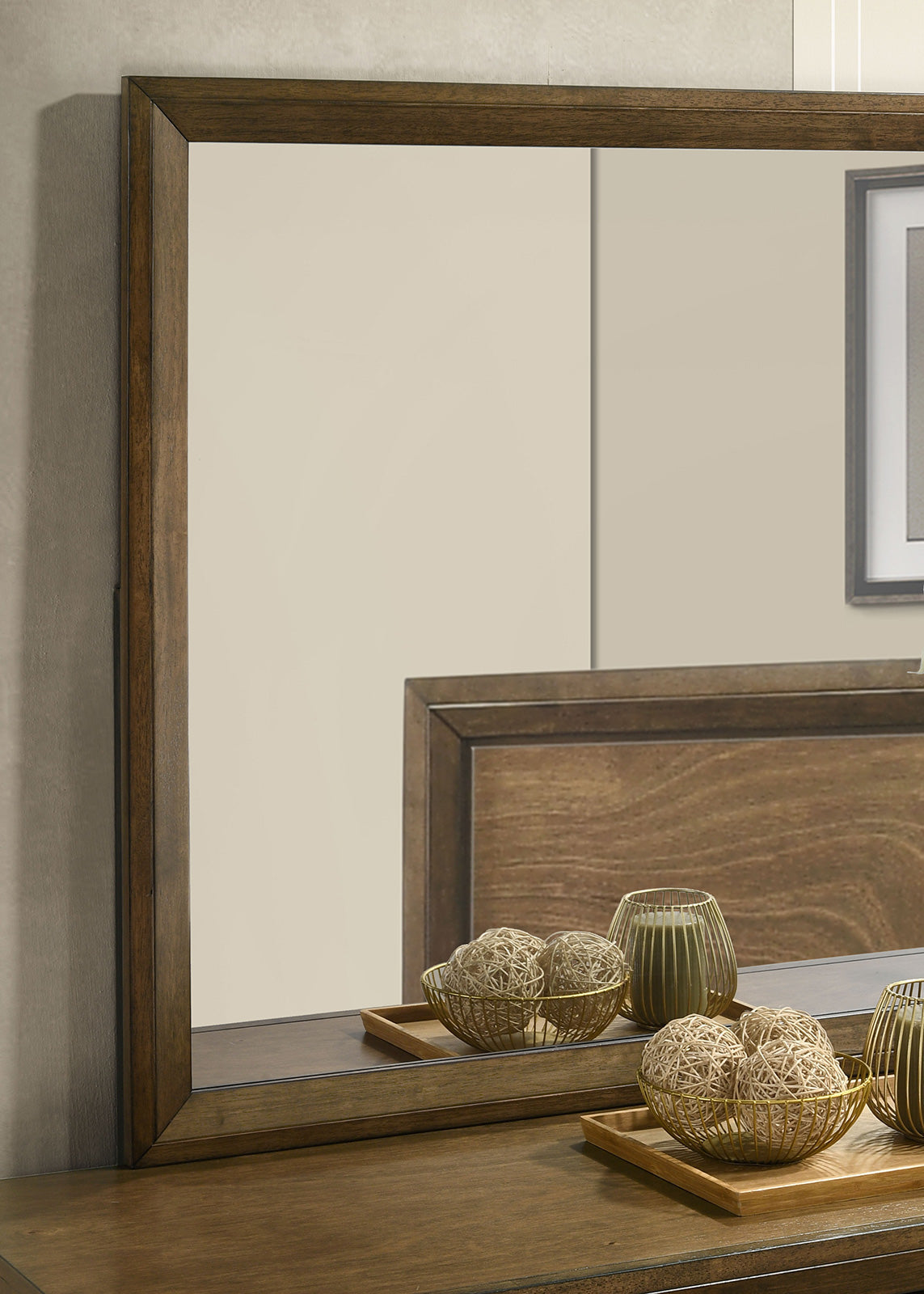 Kirkham Walnut Transitional Bedroom Set