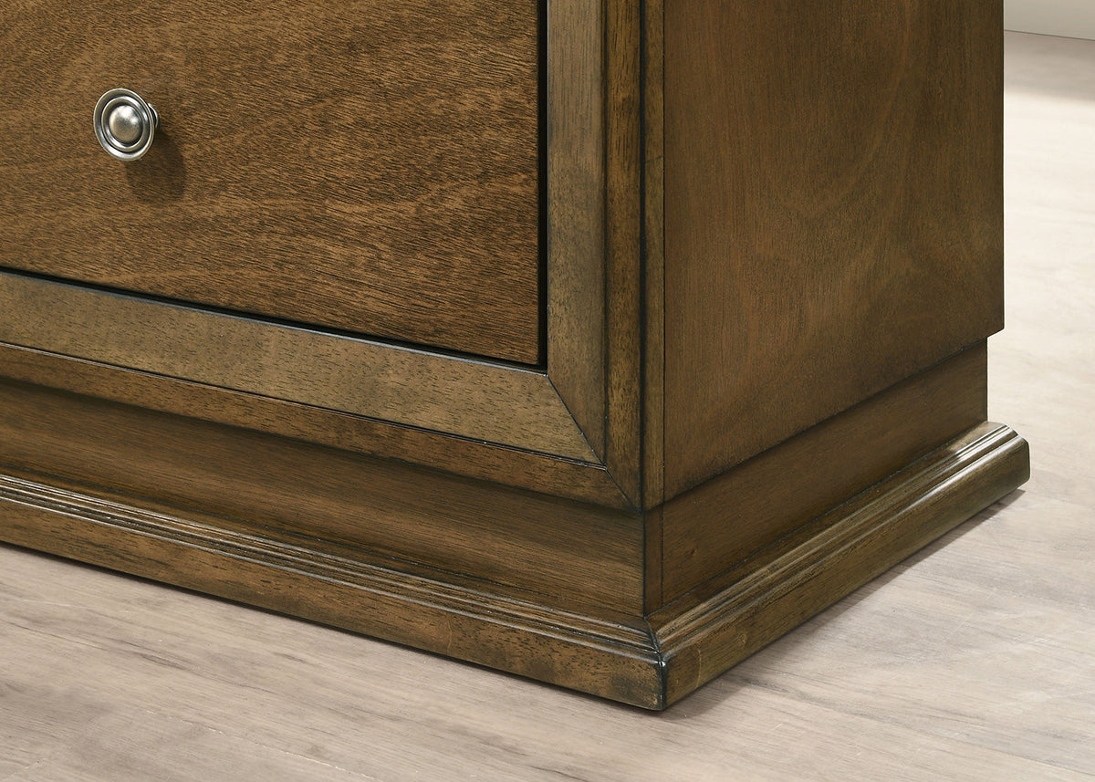 Kirkham Walnut Transitional Bedroom Set