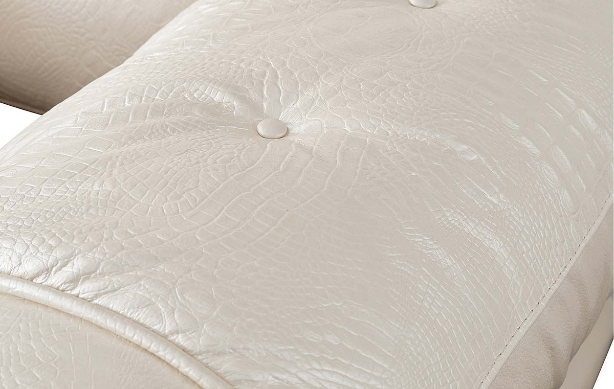 Apolo Pearl Italian Leather Sofa