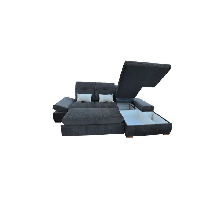 Estero Grey/Silver RAF Sectional