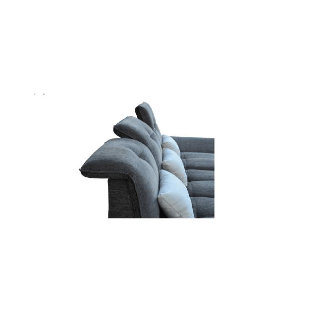 Estero Grey/Silver RAF Sectional