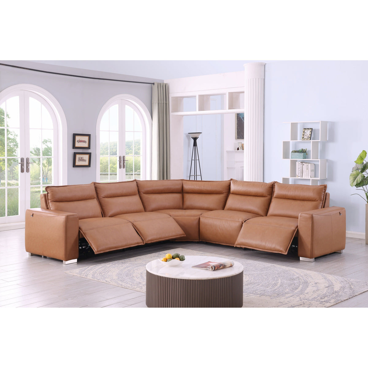 Innova Camel Reclining Sectional