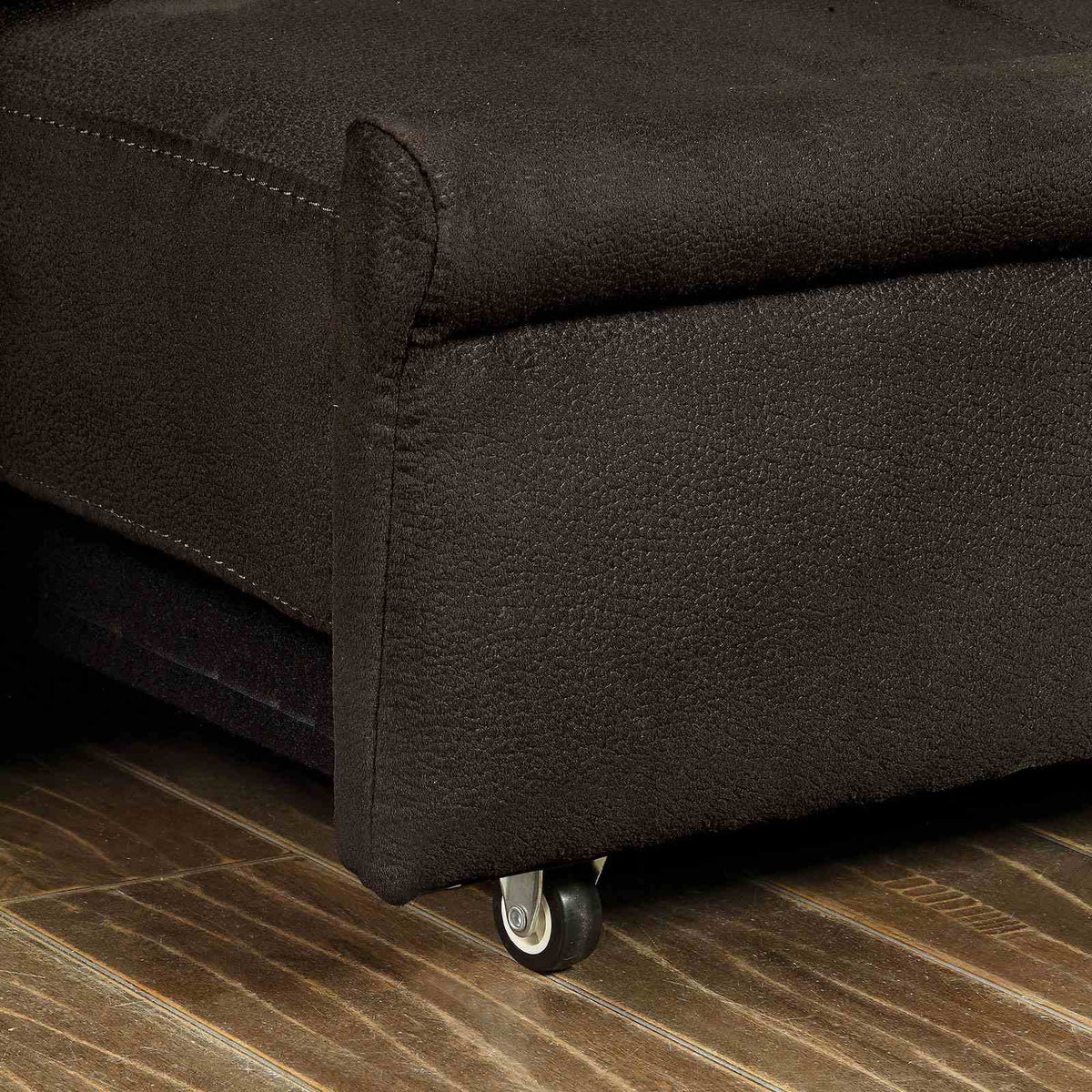 Mavis Dark Brown Futon Sofa