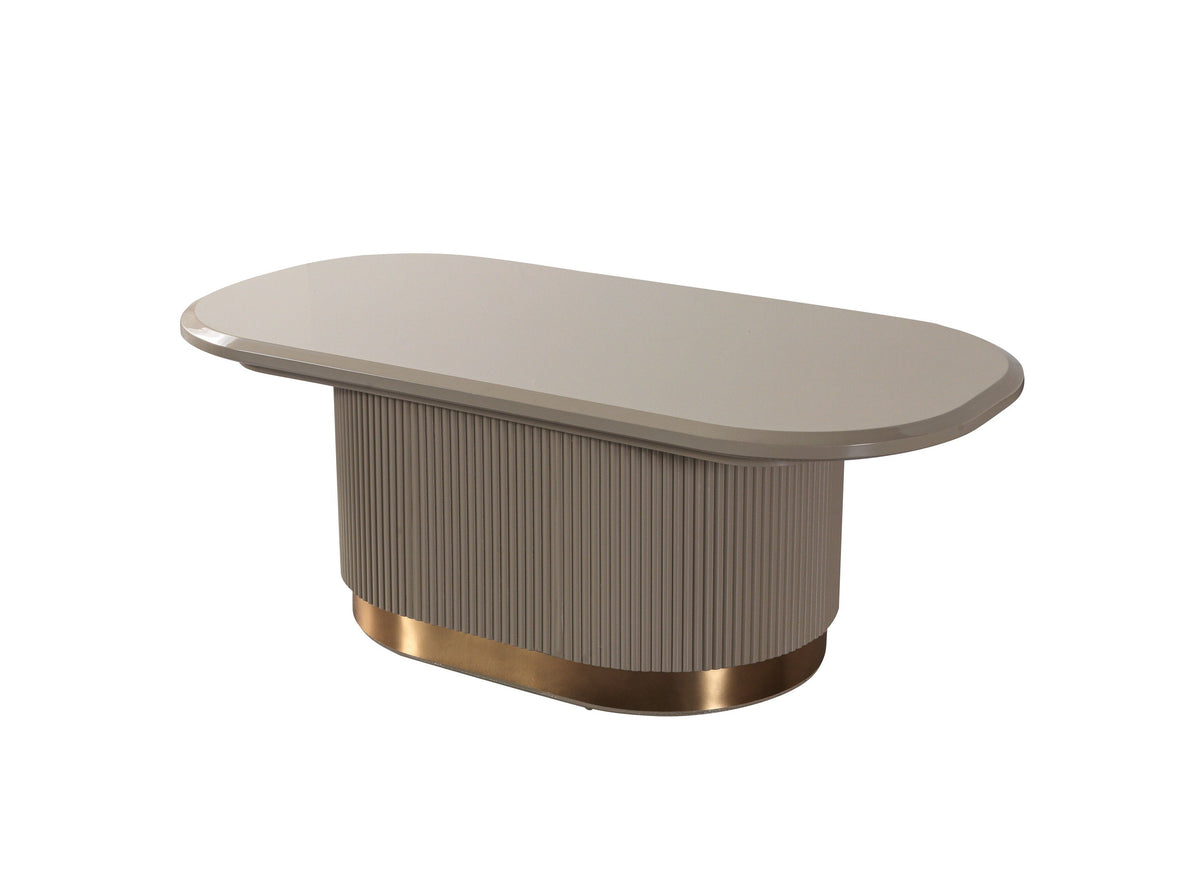 Milena Taupe Coffee Table