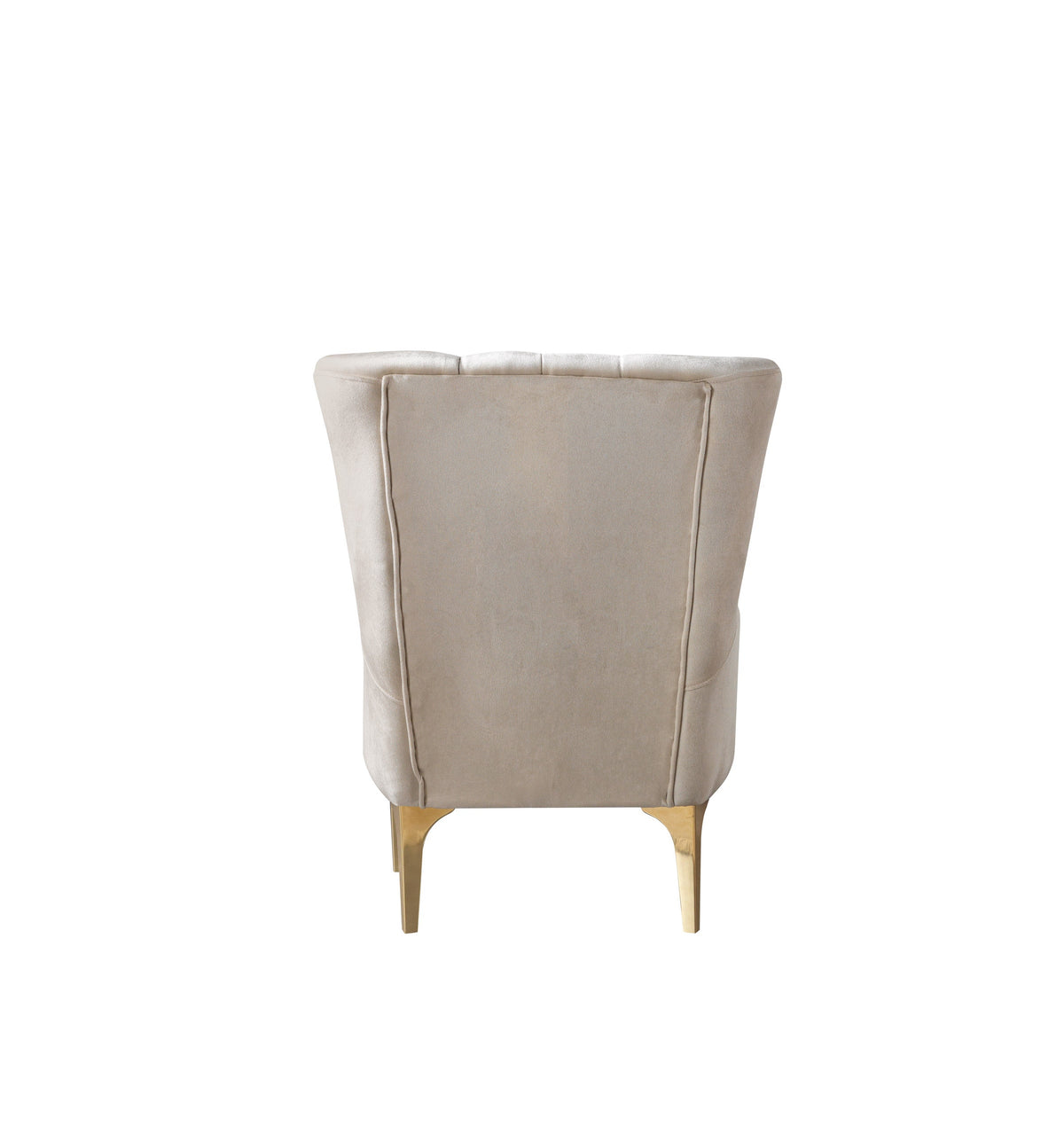 Florence Ivory Velvet Accent Chair