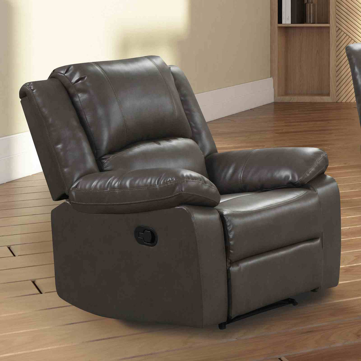 Letha Gray Transitional Reclining Living Room Set