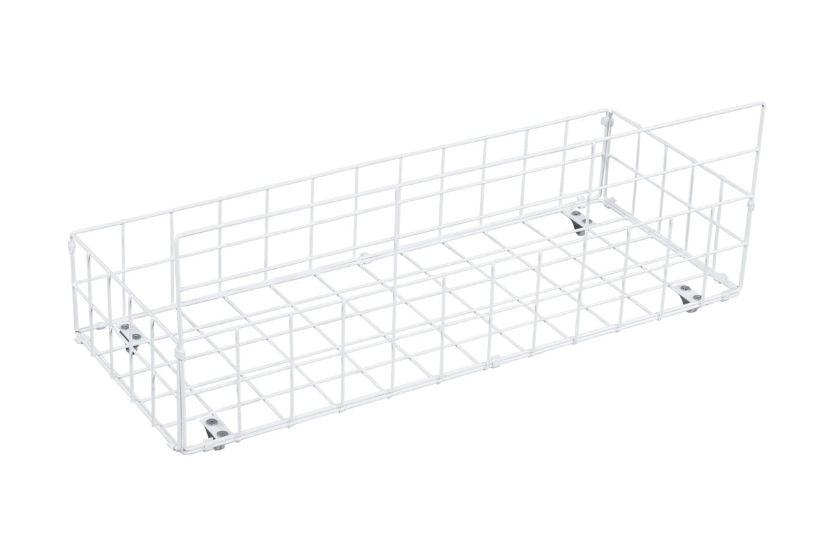 Nicoli White Queen Metal Bed With Underbed Storage