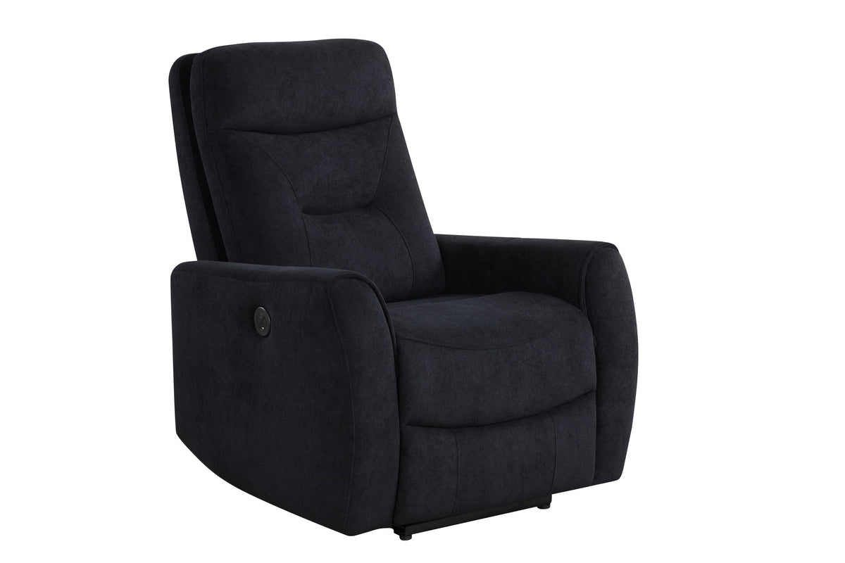 Nina Black 3-Piece Power Reclining Set