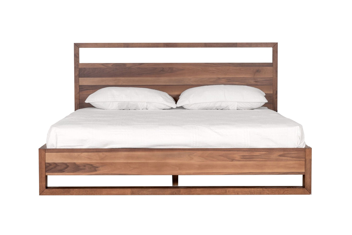 Nova Domus Berlin - Modern Walnut Bed
