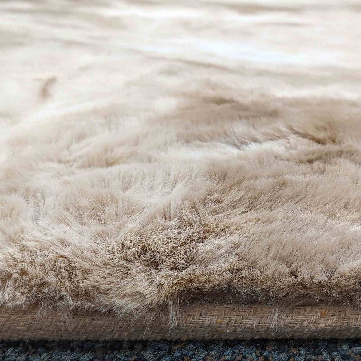 Famalica Tie-Dye Beige Area Rug