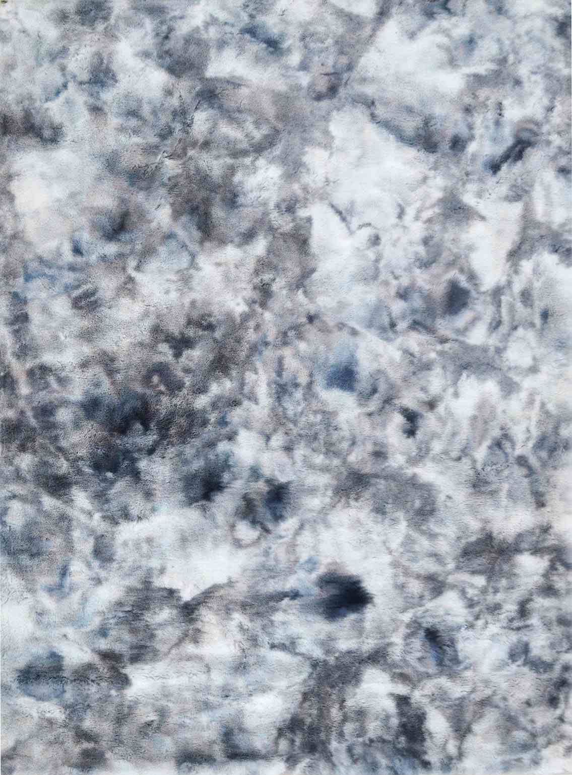 Famalica Tie-Dye Gray Area Rug