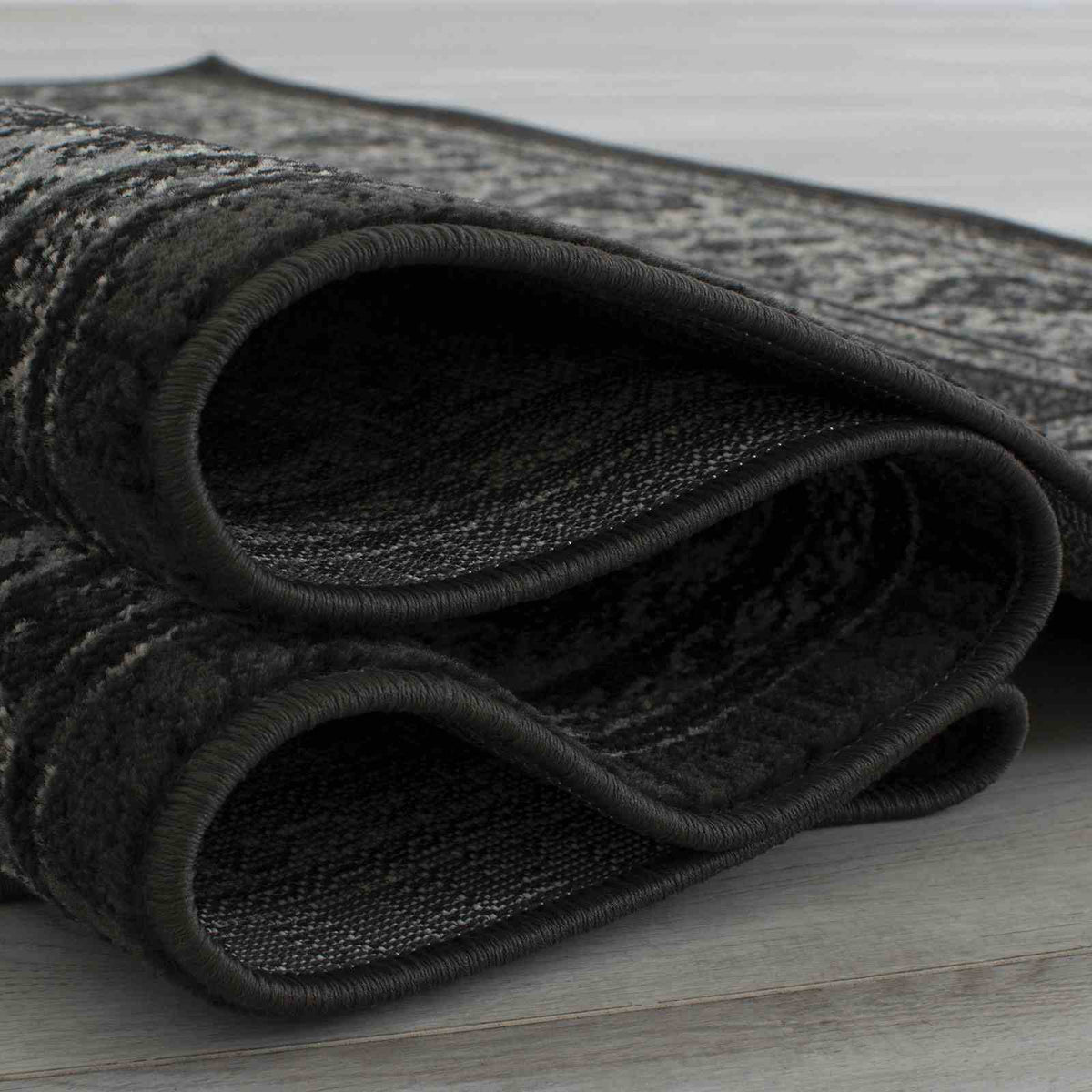 Kozlu Dark Gray Area Rug