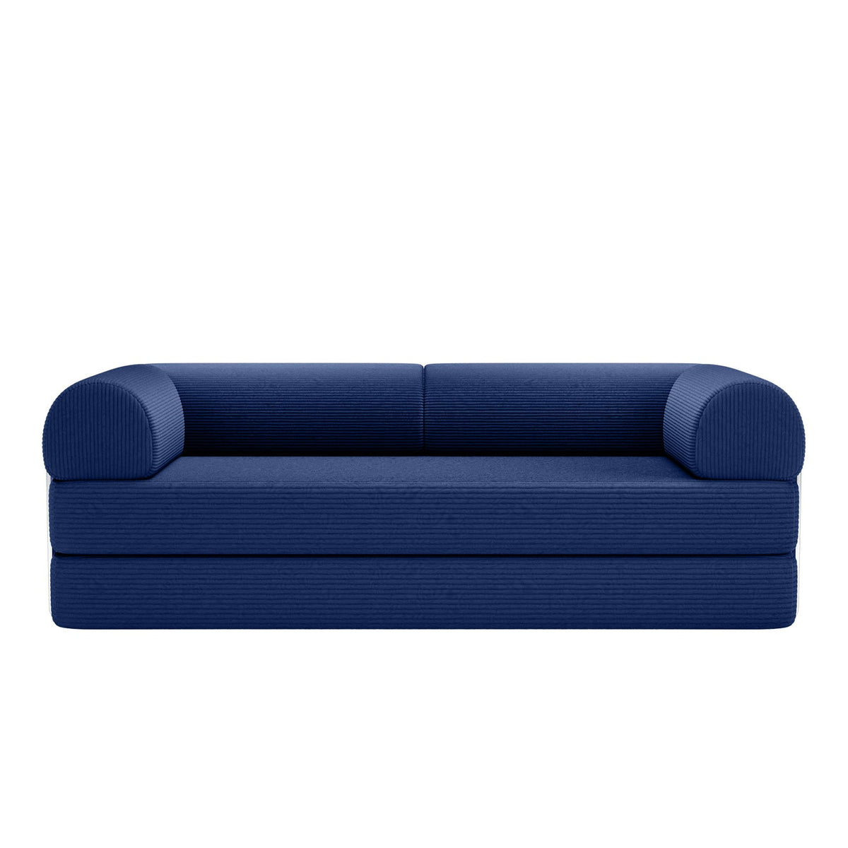 Perri Blue 79" Compressed Sofa