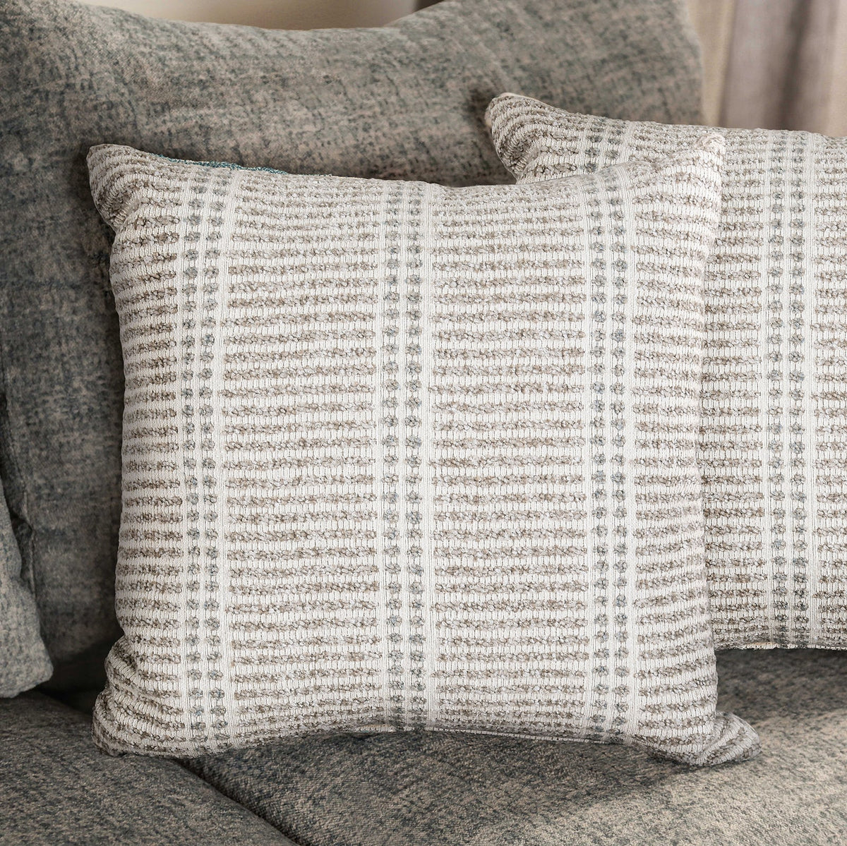 Leytonstone Gray Transitional Living Room Set