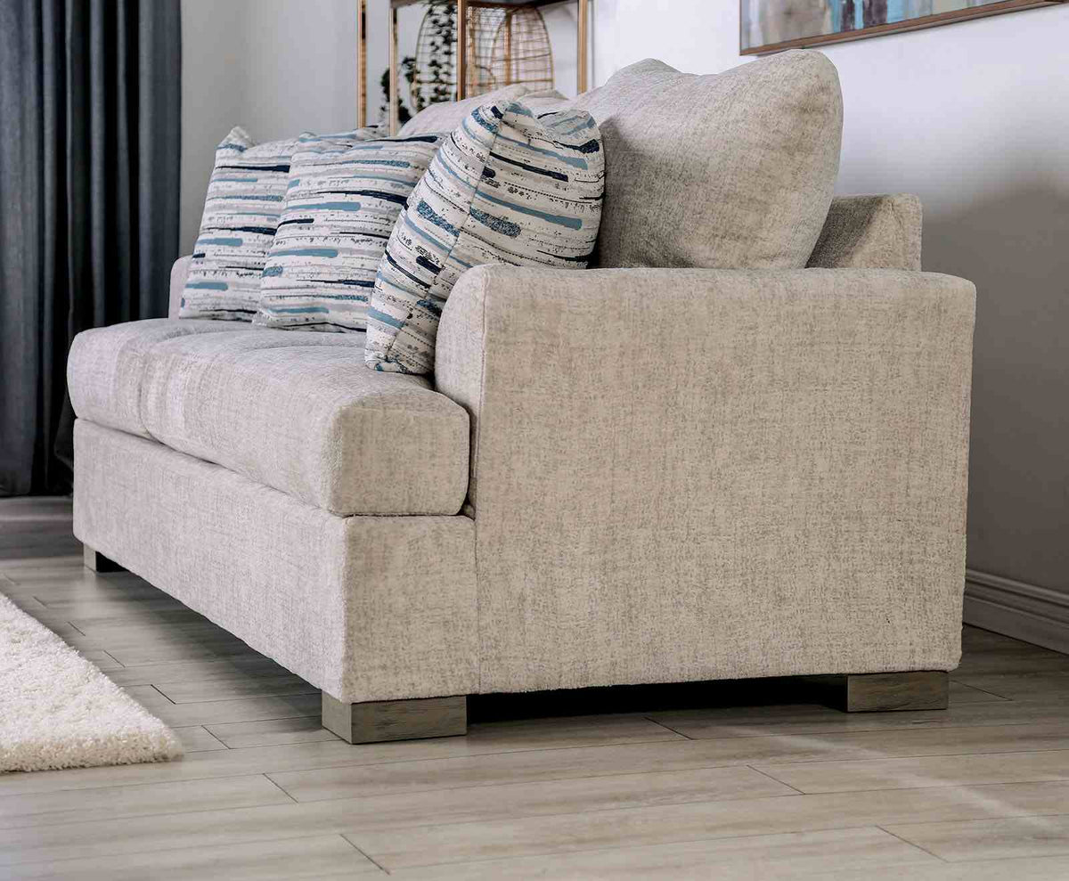Leytonstone Cream Transitional Living Room Set