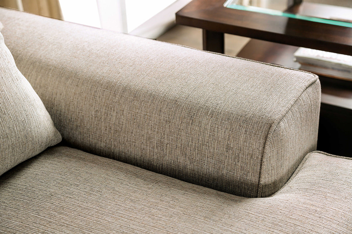 New Meadows Sand/Caramel Transitional Living Room Set