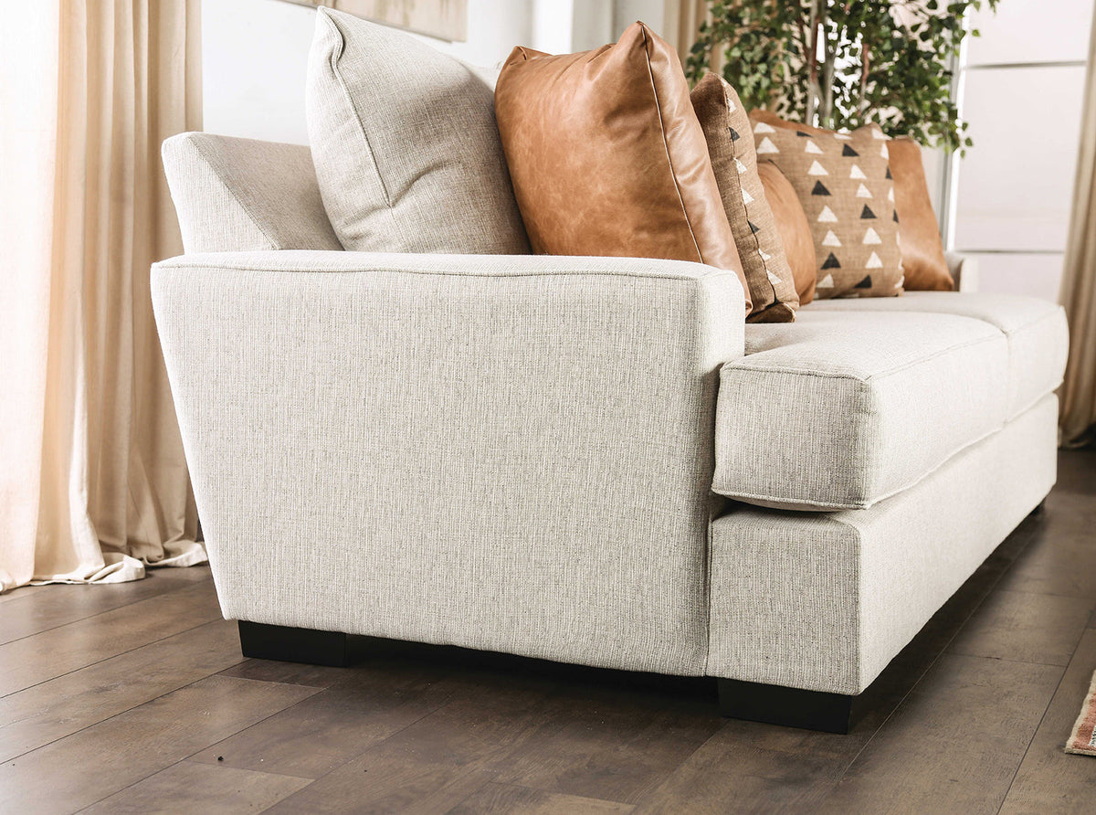 New Meadows Sand/Caramel Transitional Living Room Set