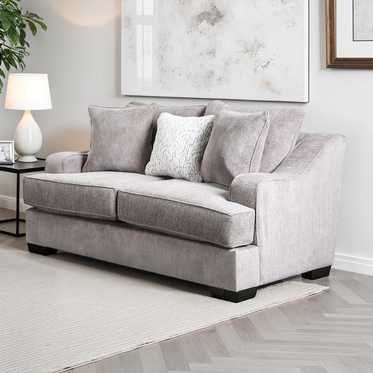 Mayfield Gray Transitional Living Room Set