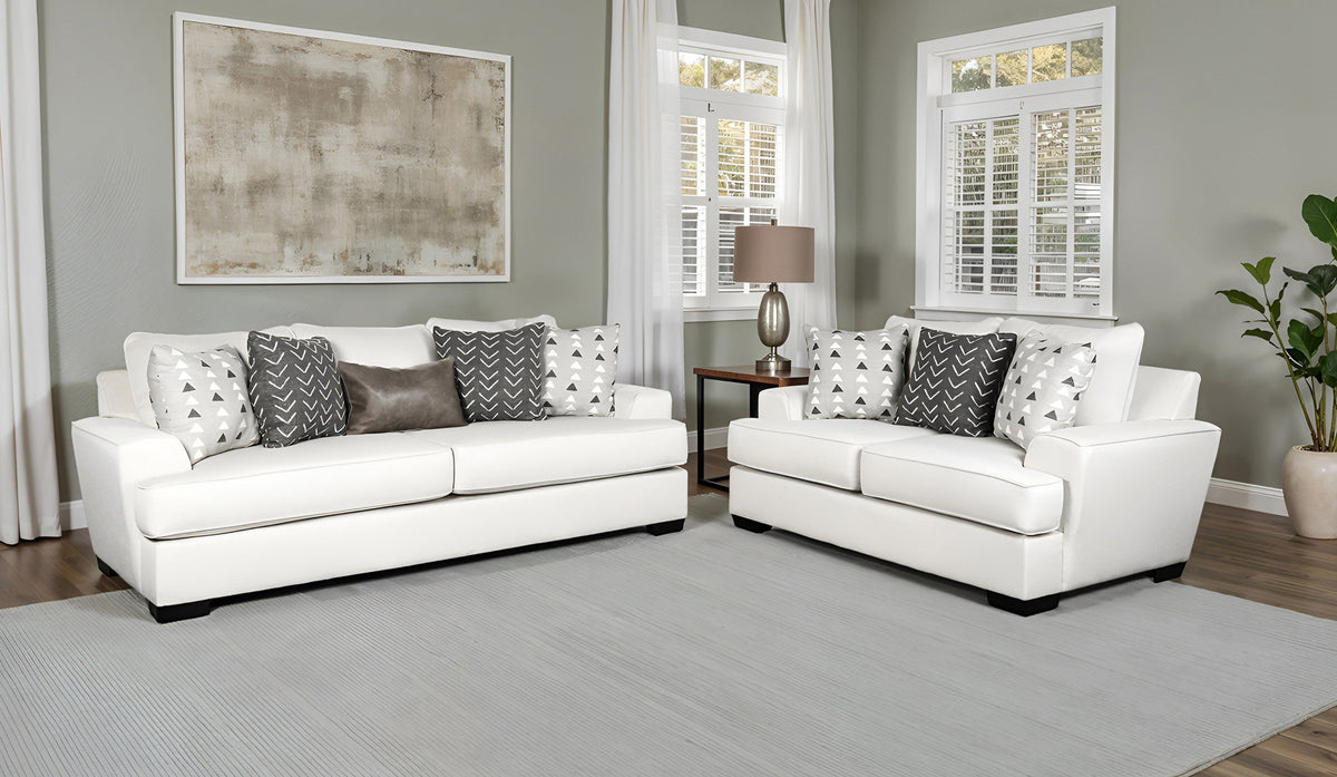 Hyde Park Gray Transitional Living Room Set