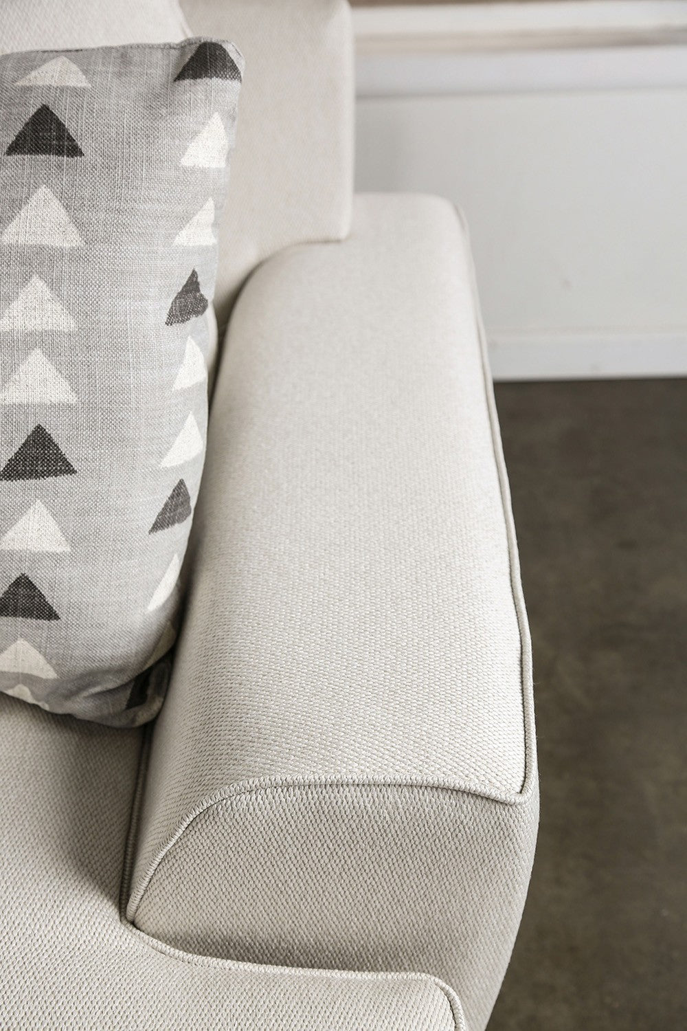 Hyde Park Gray Transitional Living Room Set