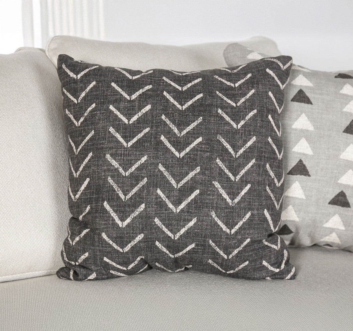 Hyde Park Gray Transitional Living Room Set