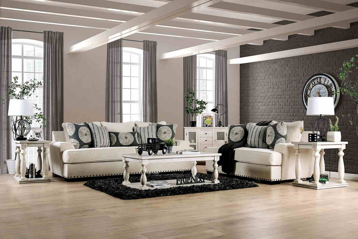 Germaine Ivory Loveseat