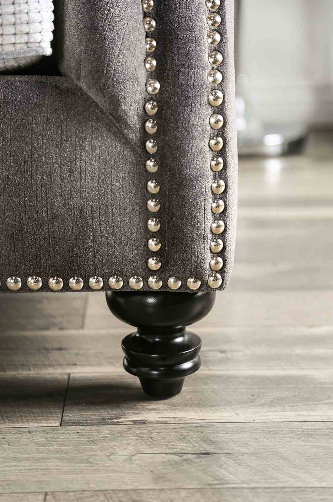 Mariella Gray/Beige/Teal/Olive Loveseat