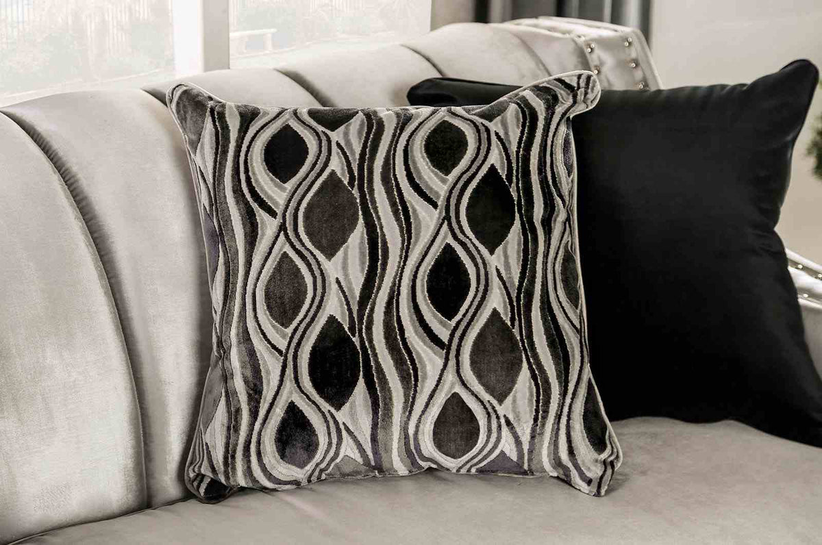 Elicia Silver Loveseat