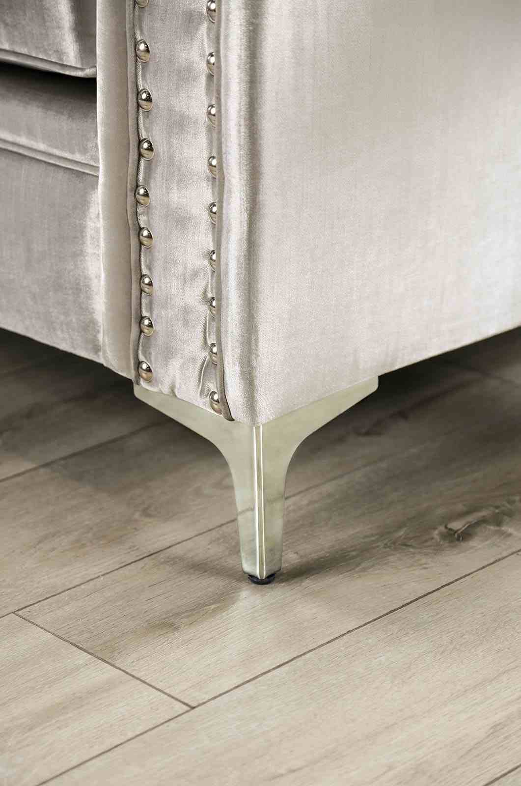 Elicia Silver Loveseat