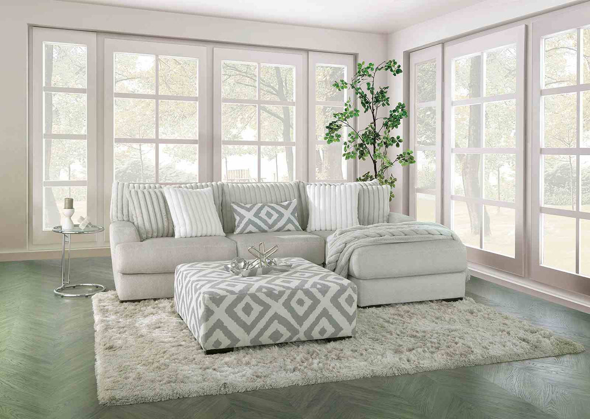 Hermance Gray Sectional