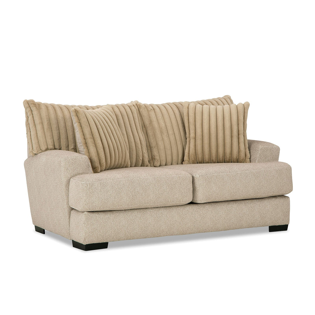 Loughlin Light Light Brown/Ivory Transitional Living Room Set