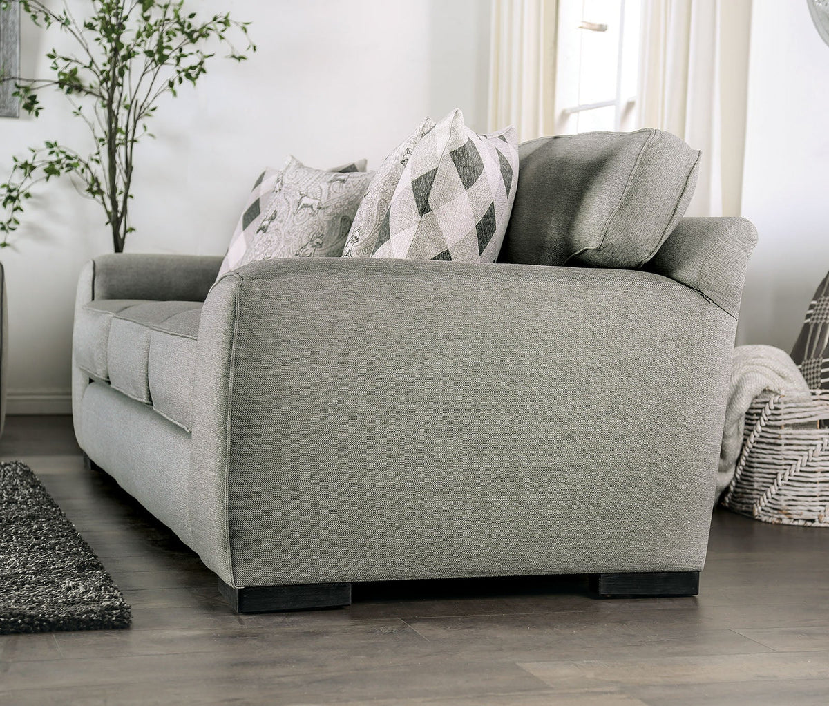 Newry Gray Transitional Living Room Set